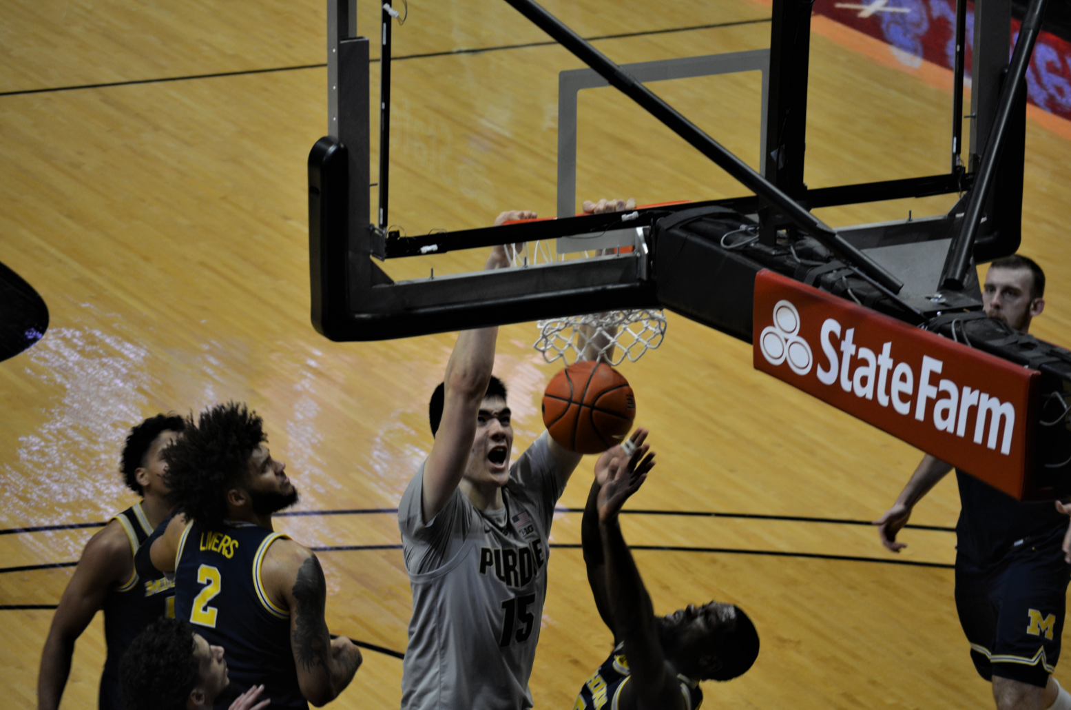 1/22/21 Michigan, Zach Edey